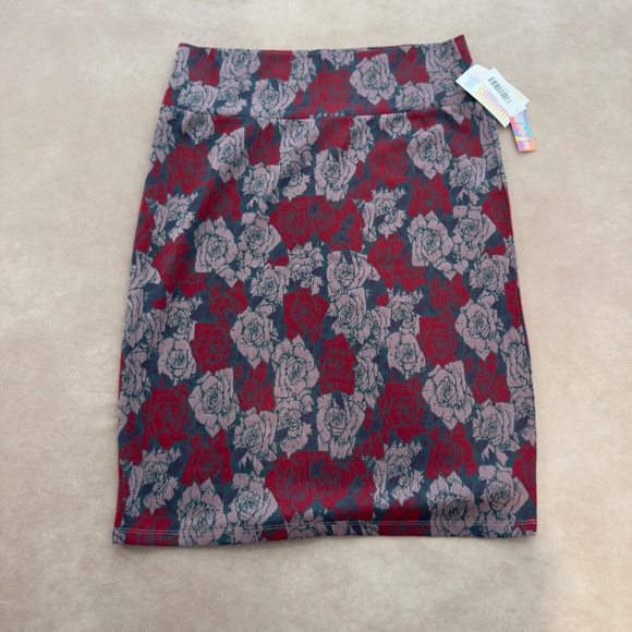 LulaRoe Cassie Pencil Skirt • size large • NWT - Picture 1 of 6